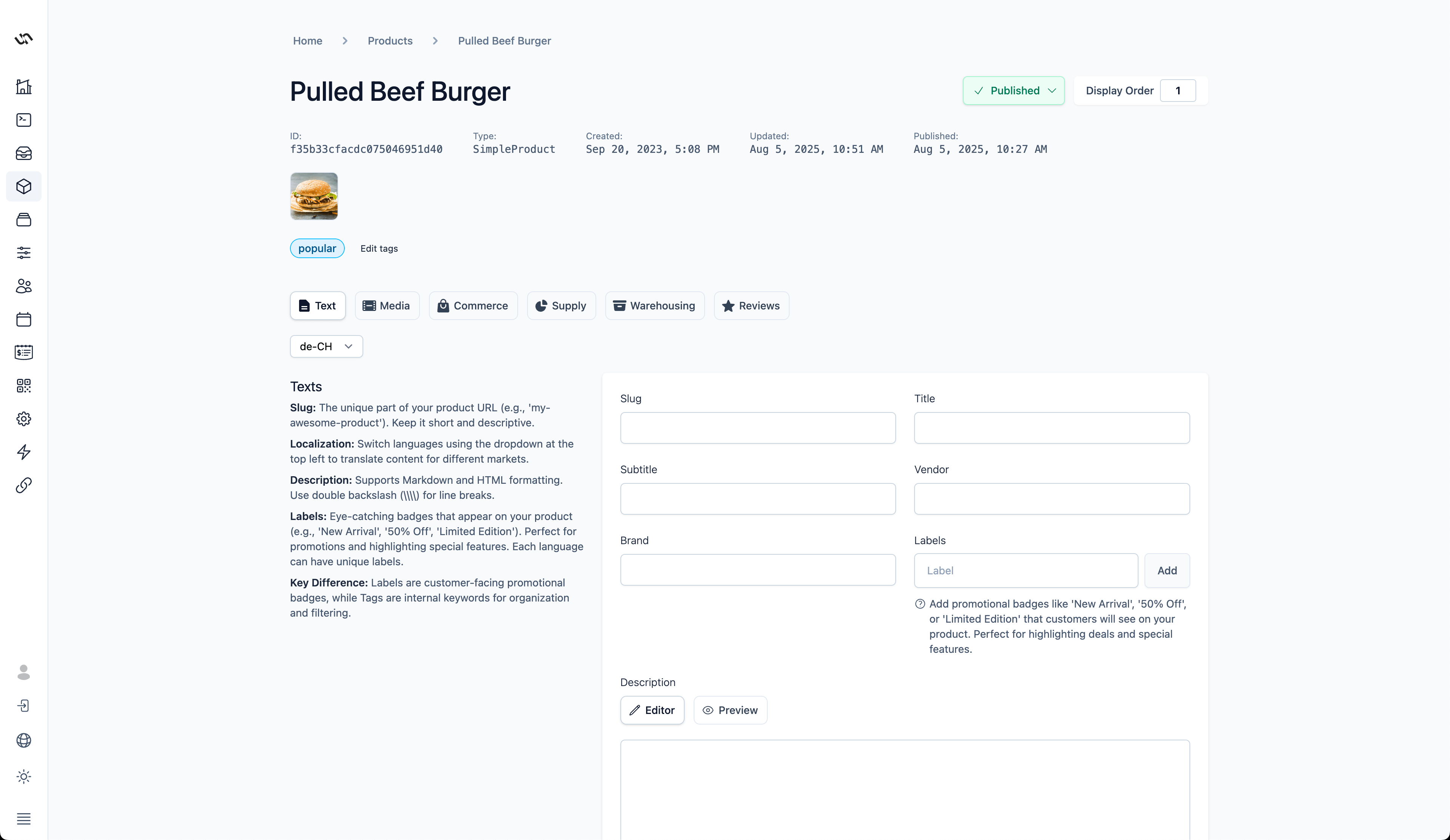 Redesigned Admin UI - Analytics
